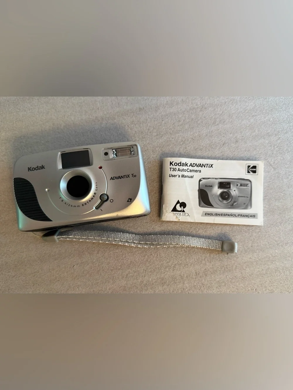 Kodak Advantix T30 Camera with Manual